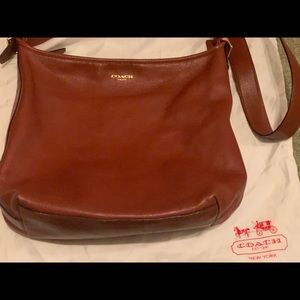 Coach Leather Legacy Duffle Crossbody Bag